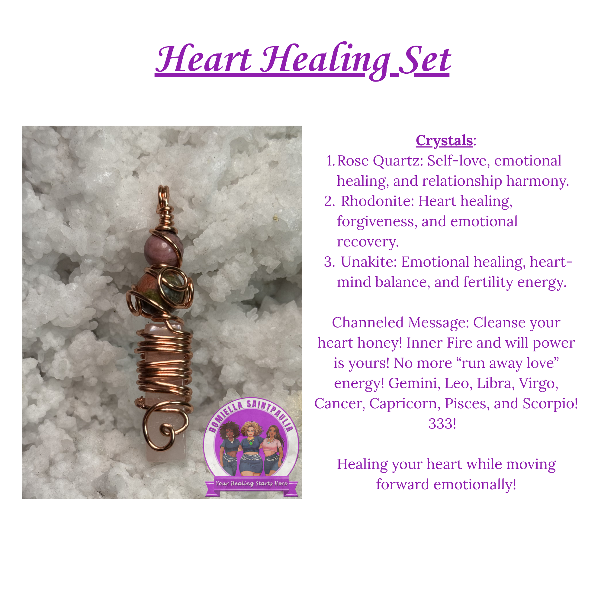 Heart Healing Set